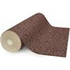 Casa Pura® Malta - Moquette agugliata, dimensioni a scelta, tappeto certificato GUT senza emissione di fumi, idrorepellente, al metro, colore: marrone, marrone