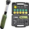 TANIASHOP Mini Smerigliatrice Angolare a Batteria 24V - Potente, Compatta e Senza Fili - 7 Velocità con Luce LED - Kit Completo per Taglio e incisione su Marmo Granito Pietra