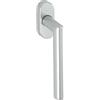 HOPPE 3820371 Maniglia per finestra Amsterdam, VK 7 x 37 mm, argento anodizzato, Stift 7x37 mm | Alu silber eloxiert