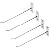 Aohyue 4Pcs Set di Ganci di Supporto, Supporto per Pneumatici, Porta per Appendere, Rack per Conservazione Degli Attrezzi Completo di Viti In Metallo per Cerchioni (20cm)