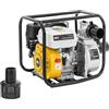 MSW Motor Technics MSW MSW-GP-110 - Pompa dell'acqua 7 CV, 3600 giri/min, 60 m³/h, pompa per acqua sporca, pompa per acqua a benzina