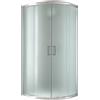 Idralite Box Doccia Semicircolare 80x80 H198 Stampato C 6mm mod. Alabama