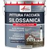 ARCANE INDUSTRIES Pittura Facciata Silossanica Idrorepellente 10 L Bianco grigiastro | Idrorepellente, Lascia Respirare il Supporto, Lavabile, Alto Potere Coprente, Resiste ai UV - Arcane Industries
