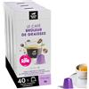 Black idol - Caffè Bruciagrassi - Dimagrante - 40 capsule Intensità 10 - Compatibili con Nespresso® - Alto contenuto di polifenoli antiossidanti Fat Burner (Intensità 10: 40 capsule)