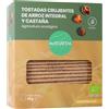 Naturitas Fette Biscottate di Riso Integrale e Castagne Bio 95g Naturitas Essentials | Croccanti e gustose | Vegane | Povere di grassi