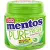 MENTOS Gomma da masticare Mentos Puro Fresco Senza Agrumi Profumo Limone Ultra Gourmand/Menta Fresca Lunga Durata Scatola con 50 Zuccheri 100 g
