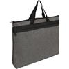 SZLIFE Borsa portadocumenti da lavoro con manico, borsa portadocumenti organizer per uomo e donna, per viaggi di lavoro, riunioni, ufficio, Grigio Scuro 38x7x30cm