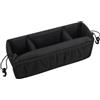 SZLIFE Borsa organizer da appendere al passeggino, staccabile, resistente all'usura, multifunzionale, universale, per, custodia per accessori, Nero