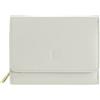 DUDU Portafoglio donna piccolo RFID in pelle multicolore Colorful Grigio perla