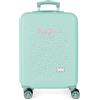 Pepe Jeans Nora Valigia da viaggio, realizzata in ABS, un materiale rigido e leggero, interno con doppio scomparto di Joumma Bags, blu, 38x55x20 cm, Valigia a mano