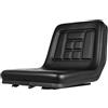 KigerNee Sedile conducente Sedile trattore Cuscino imbottito universale Sedile trattore con schienale Pelle PVC Impermeabile Sedile trattore Sedile carrello elevatore sedile trattore Sedile trattore imbottito