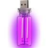 Generico Retro Car Lamp, Touch Adjustment Led Lamp, Glass Bottle Car Light, Automotive Interface Charging Lamp, Car Usb Night Lamp, Unique Retro Glass Bottle Design Touch Adjustment Led Light For Car