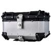 CRUIZER Valigia Bauletto Moto Scooter posteriore alluminio anodizzato 32L Argento Silver