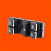 TOPRAN 116 032 Interruttore Alzacristallo anteriore lato conducente Portiera veicolo Numero di contatti a spina: 10 Compatibilità con VW GOLF VI 5K1 TIGUAN 5N TOURAN 1T3 GOLF PLUS 5M1, 521