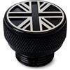Cafe Twin Tappo Olio Motore Nero Union Jack per Royal Enfield