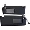 Generico Aletta Parasole Auto Per VW Per Golf 7 MK7 2013-2021 | Codici 5GG857551 5GG857552 | Pannello Parasole Anteriore Con Specchietto Parasole Parabrezza(Nero,Sinistra e destra)