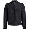 Belstaff Temple Giacca moto in tessuto, nero, 2XL