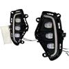 SIFUSM Faro Lavoro Fendinebbias Per Toyota Per RAV 4 Per RAV4 2019-2020 LED DRL Headlight Auto DRL Con Indicatori Di Direzione Gialli Stile Fendinebbia Fari