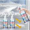 Cutiolly Sbrinatore Freezer Rapido,Detergente Spray,Spray Sbrinante per Frigorifero e Congelatore,2pcs 120ml Spray Antigelo per Frigorifero,Rimuove Efficacemente L'accumulo di Ghiaccio