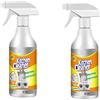Qklovni Detergente multiuso da cucina, sgrassatore spray resistente per la cucina, detergente per macchie di olio pesante, potente schiuma per rimuovere le macchie per la pulizia della cucina (3 pezzi)