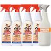 Ressenza Olè Ressenza Detergente Profumato 750 ml - Profumatore Ambiente 5 in 1 Spray Igienizzante Multiuso per Pavimenti e Superfici - Profuma, Igienizza, Deodorizza, Deterge e Spolvera - Azzurra