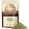 Sevenhills Wholefoods Polvere di foglie di Moringa Oleifera bio 400g