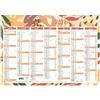 Exacompta - 34204E - Calendario Forever riciclato - 33,5 x 43 cm - 7 mesi per faccia - gennaio 2025 a gennaio 2026