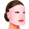 XSSNVV Maschera LED Viso con Luce Rossa e 272 LED Infrarossi 850nm NVV04 | Maschera Facciale LED Multicolore, Wireless e Ricaricabile, Silicone Flessibile per Cura della Pelle a Casa