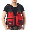 Generic Unisex Portatile River vest in Tessuto Oxford Multipocket per Canoa Vela Sport