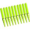 Elnwnnkc 10Pcs Luminoso Notte Pesca Galleggiante Top Elettronico Float Coda Luce di Ricambio per Oceani Accessori Da Pesca Durevole Luminoso Notte Top