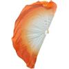 CVEVSFG Chiffon Grande ventaglio Velo Apertura Puntelli da Ballo Lisca di Pesce Manico Pieghevole ventaglio Cinese 85 cm