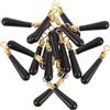 BETOOKY Ferma Galleggiante da Pesca Design Compatto e Versatile 30 Pezzi in Silicone e Metallo Nero per Attrezzatura da Pesca Professionale
