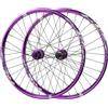 HWEVDHJ Set Di Ruote Per Mountain Bike 26/27,5/29 Cerchi In Lega Di Alluminio 32H Ruote MTB Con Freno A Disco Perno Passante 20 * 110/12 * 148mm 7-12 Cassetta Velocità
