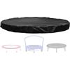 Generic Rainprøof - Copertura per trampolino, protezione detriti atmosferici, in tessuto Oxford, per giardino, patio, parchi giochi per bambini, antipolvere, resistente ai raggi UV, facile da montare, con
