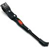 YGMNQAL Cavalletto Laterale della Bicicletta Cavalletto for Bici Regolabile da 1 Pezzo Cavalletto for Bicicletta Nero/Bianco for MTB Road Mountain Bike Parcheggio Rack Supporto Laterale for Piede