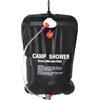 POAHNCU Doccia da Campeggio, Borsa for Acqua Pieghevole da 20/40 Litri, for Doccia Solare Campeggio, for con Calda Compatta, Accessori for Piscina E Spazzamento per Escursionismo,Viaggi,Auto