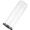 LIFKICH Contenitore Facile Trasparente Pvc e in Palline da Tennis Coperchio Nero da Trasportare Riporre, Adatto per Badminton e Ping Pong, da Mettere in Borsa in Auto