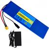 CQHZCL Batteria Per E-Bike Da 48V 10Ah Con Caricabatterie, Batteria Sostitutiva Agli Ioni Di Litio Per Biciclette Elettriche, Go-Kart E Scooter (48V 10AH),XT60+T