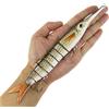 Generic XILILHC Esca da Pesca Multi snodata realistica 23,5 cm 54,7 g Esca Dura Artificiale Swimbait Wobblers Esca for Pesci