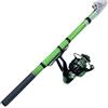 ZythrXLate Canna da Pesca Fibra di Carbonio Kit canna da pesca su roccia 1.5-3.0M Canna carpa portatile telescopica ultraleggera 1000 2000 3000 mulinello spinning for la d'acqua dolce per Pesca Mare Fiume