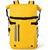 Ronyme Zaino Impermeabile Sportivo Ad Alta Resistenza Borsa Stagna Pvc con Grande Capacità per Attività Acquatiche Trekking Campeggio Vacanze Mare, Giallo, Giallo, 30L