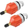 CFCMZTZPED Adattatore for pompa Stand Up Paddle Board da 2 confezioni, gonfiaggio rapido for kayak