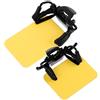 DIYEAH 2pezzi Pannello Laterale per Occhiali da Tiro in Abs Clip Sicura e Blocco Luce Migliorato per Tiro a Segno