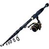 ZythrXLate Canna da Pesca Fibra di Carbonio Set combinato di canna da pesca telescopica e mulinello spinning for d'acqua dolce 1.6-2.4M Mulinello serie 1000-4000 per Pesca Mare Fiume