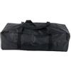 FortunateSweet Borsa da campeggio portatile pieghevole per escursionismo e viaggi, resistente all'acqua, colore nero, 58 x 19 x 19 cm, Nero , 58*19*19CM, Sacca portaoggetti