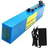 GAOZITAIGZ Batteria Per Bicicletta Elettrica 36V 10Ah Con Caricabatterie E BMS Integrato; Batteria Agli Ioni Di Litio Impermeabile Per Biciclette Elettriche, Tricicli E Scooter. (36V 10AH),XT60+JST