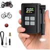 Ambesty GuKKK Mini Pompa per Bicicletta, 150 PSI Pompa Elettrica Portatile per Bicicletta, Spegnimento Automatico, Include Cavo USB e luci LED, Mini Compressore Portatile, Per Bike, Moto, Calcio, Scooter