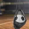 Hidyliu Zaino con Coulisse per Riporre Oggetti Sportivi per Calcio, Pallacanestro, Pallavolo, Materiale in Tessuto Oxford Resistente, Design Pieghevole, Colore, Dimensioni 17,3x15 Pollici