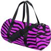FRODOTGV Borsone da palestra per uomo donna vibrante blush zebra strisce