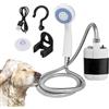 Générique Doccia Da Campeggio Ricaricabile Manico Antiscivolo Pet-Friendly Portatile